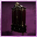 Icon for item "Black-lacquered Scrolled Armoire"
