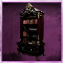 Icon for item "Black-lacquered Tall Bookcase"