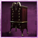 Icon for item "Black-lacquered Tall Dresser"