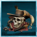 Icon for item "Skull With Fancy Hat"