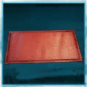 Icon for item "Felpudo tejido rojo rubí"