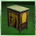 Icon for item "Serpentine Marble Bedside Table"