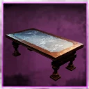 Icon for item "Table de salle à manger en marbre lazulite"