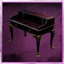 Icon for item "Black-lacquered Scrolled Desk"