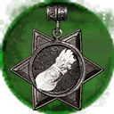Icon for item "Amuleto de manopla de hielo de acero reforzado"