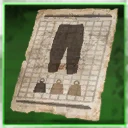 Icon for item "Calzas de tela imperiosas"