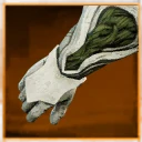 Icon for item "Guantes de cuero de flagelo de espíritus del bosque"