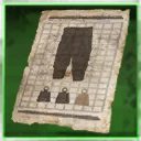 Icon for item "Pantalon en cuir de déferlement"