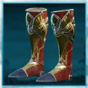 Icon for item "Hellfire Shoes of the Soldier"