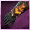 Icon for item "Padded Molten Wristguards of the Sage"
