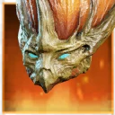 Icon for item "Blighted Growth's Flaming Headdress"