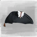 Icon for item "Sombrero de oficial de seda imbuida"