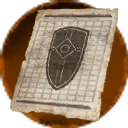Icon for item "Pattern: Dryad's Kite Shield"