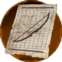 Icon for item "Pattern: Graverobber's Bow"