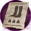 Icon for item "Rushing Plate Boots Pattern"