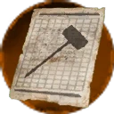 Icon for item "Pattern: Soaked Great Hammer"