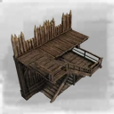 Icon for item "Wall T3 Rampart Stairs"