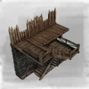Icon for item "Wall T4 Rampart Stairs"