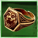 Icon for item "Gold Soldier Ring of the Barbarian"
