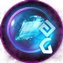 Icon for item "Runeglass of Siphoning Aquamarine"