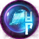 Icon for item "Cristal rúnico de aguamarina certera"