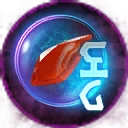 Icon for item "Icon for item "Runeglass of Leeching Carnelian""
