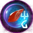 Icon for item "Runenglas des energiespendenden Karneols"