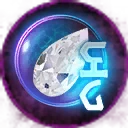 Icon for item "Runeglass of Leeching Diamond"