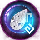 Icon for item "Szkło runiczne elektryzującego diamentu"