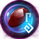 Icon for item "Runeglass of Electrified Jasper"