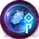 Icon for item "Icon for item "Runeglass of Ignited Sapphire""