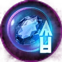 Icon for item "Icon for item "Runeglass of Punishing Sapphire""