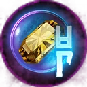 Icon for item "Runeglass of Sighted Topaz"