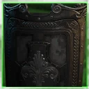 Icon for item "Icon for item "Orichalcum Tower Shield of the Sentry""