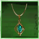 Icon for item "Iceproof Pristine Aquamarine Amulet of the Ranger"