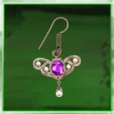 Icon for item "Abyssal Pristine Amethyst Earring of the Ranger"