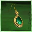 Icon for item "Tempered Pristine Emerald Earring of the Ranger"