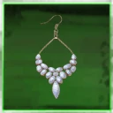Icon for item "Burnished Pristine Moonstone Earring of the Ranger"