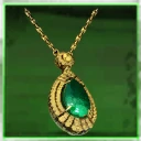Icon for item "Tempered Pristine Emerald Amulet of the Sage"