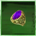 Icon for item "Abyssal Pristine Amethyst Ring of the Scholar"