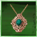 Icon for item "Icon for item "Spectral Pristine Malachite Amulet of the Soldier""