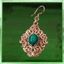 Icon for item "Icon for item "Spectral Pristine Malachite Earring of the Soldier""