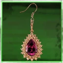 Icon for item "Fireproof Pristine Ruby Earring of the Soldier"