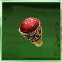 Icon for item "Padded Pristine Jasper Ring of the Soldier"