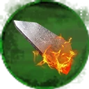 Icon for item "Scheggia di arma ardente"