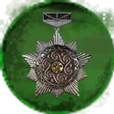 Icon for item "Medalla de batalla de metal estelar"