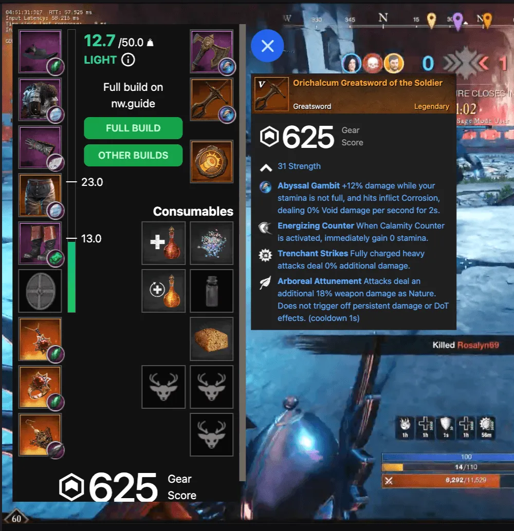 Opened New World build of TheWhelps right on the Twitch stream